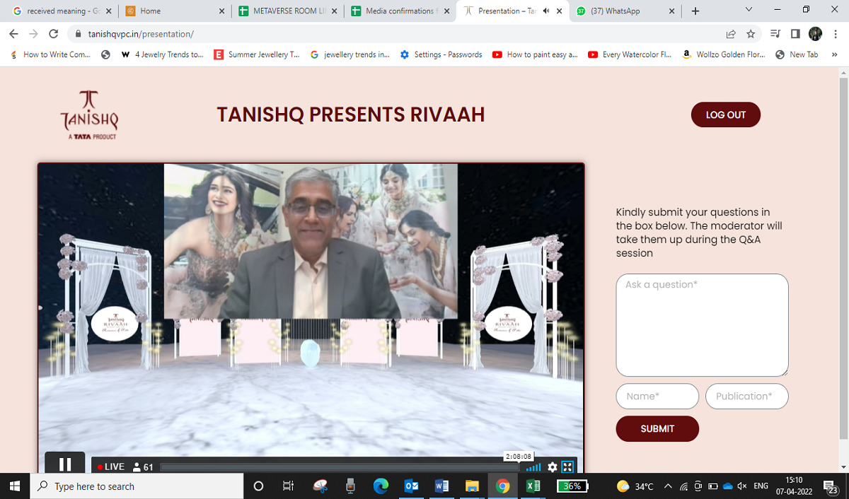 tanishq romance of polki